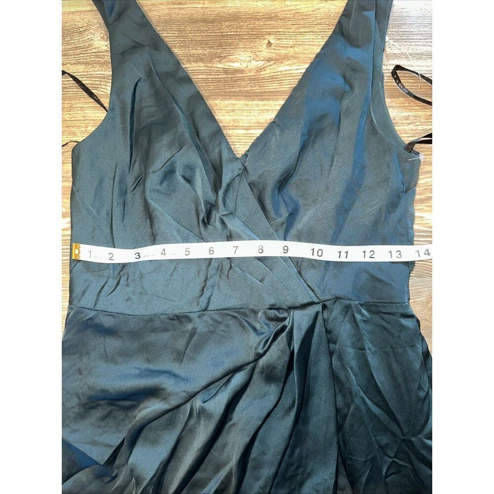 AFTER SIX Sleeveless Satin Faux Wrap Gown. Size 4R. Style 6864. NWOT. 16 - Picture 7 of 9
